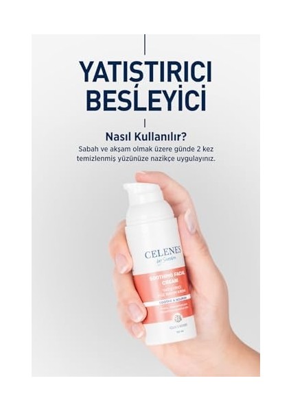 Celenes Cloudberry Yatıştırıcı Yüz Bakım Kremi Kuru ve Hassas Ciltler (50 Ml) modelleri