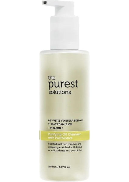 The Purest Solutions Postbiyotik Içerikli Multifonksiyonel Arındırıcı Temizleme Yağı 150 ml modelleri