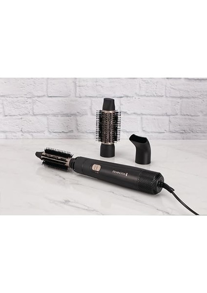 Remington AS7300 Sıcak Hava Fırçası [3 Eklenti Içerir: 25 mm ve 38 mm Fırça, Şekillendirici Başlık] 2 Isıtma ve Fan Seviyesi fiyatları