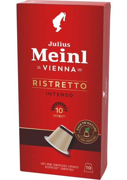 Julius Meinl Ristretto Intenso Kapsül Kahve 10 Adet Biodegradable