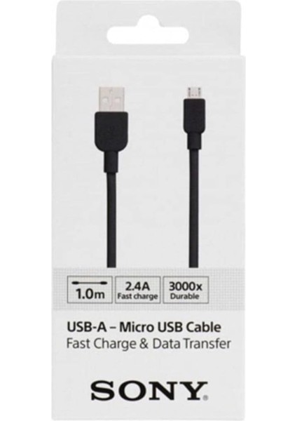 CP-AB100BBOX Mikro USB Şarj ve Kablosu, Siyah