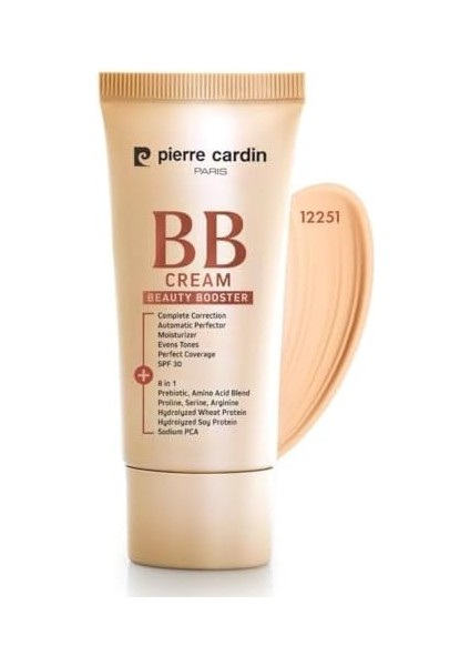 Pierre Cardin Bb Cream Beauty Booster- Spf 30 Warm Yellow To POUDRE-427 30 ml