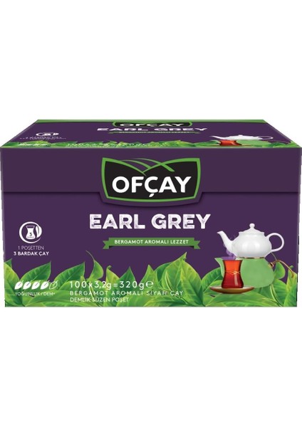 Ofçay Earl Grey 100 x 3,2 gr fiyatları