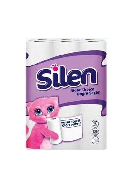 Silen Kağıt Havlu 12'li