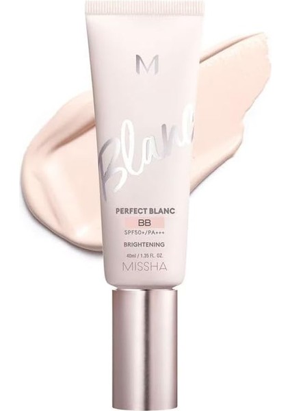 Mıssha Aydınlatıcı&ton Eşitleyici Çok Fonksiyonlu Bb Krem M Perfect Blanc Bb Cream SPF50+/PA++++ 23/sand