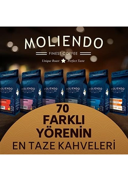 Moliendo Finest Coffee Colombia Supremo Decaf (Kafeinsiz) Yöresel Kahve (Öğütülmüş Filtre Kahve) 1000 G modelleri