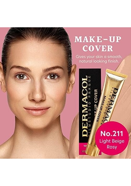 Dermacol Dermacol Make Up Cover Fondöten 1 Paket (1 x 30 G) fiyatları
