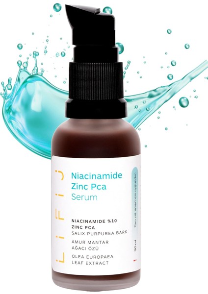 Lifij Niacinamide Zinc Pca Serum, Daha Güçlü Bir Cilt Bariyeri, Gözeneklerde Gözle Görünür Küçülme, Cilt Tonunu Eşitleyen Özel Formül (30ML)