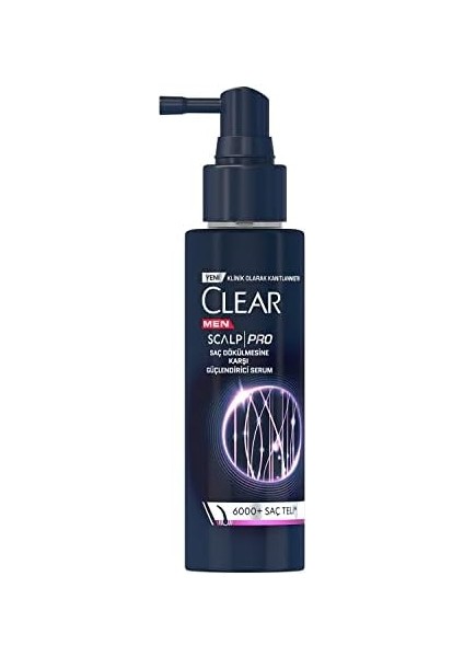 Clear Men Scalp Pro Güçlendirici Serum Saç Dökülmesine Karşı 70 ml modelleri