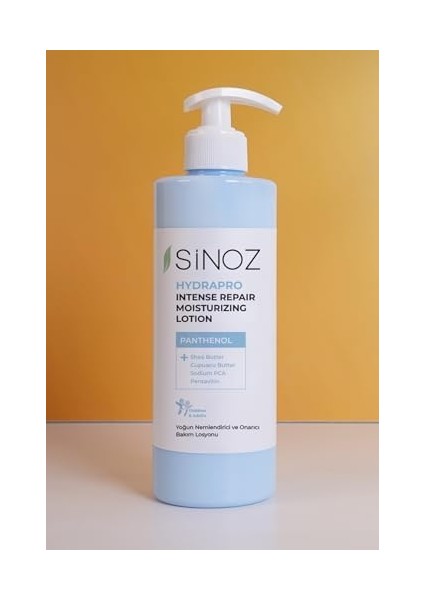 Sinoz Yoğun Nemlendirici ve Onarıcı Bakım Losyonu 400 ml modelleri