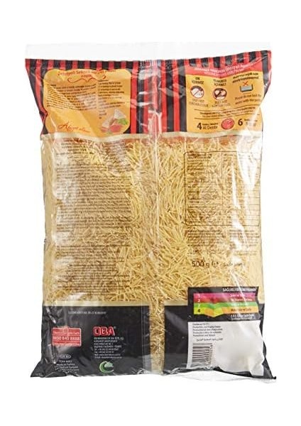 Oba Makarna Classic Tel Şehriye 500G