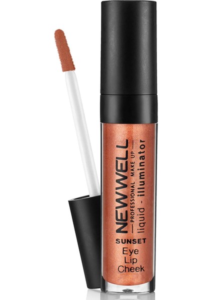 New Well Lıquıd Illumınator Aydınlatıcı Allık 3 In 1 - Sunset modelleri