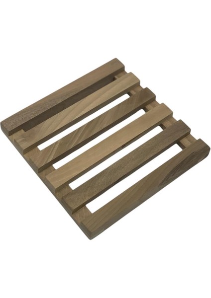 Sofralar Için Tencere Tava Çaydanlık Altlığı Ceviz Ahşap