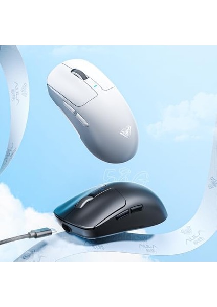 Aula SC680 26000DPI 7 Tuşlu Kablosuz Optik Gaming Oyuncu Mouse Siyah modelleri