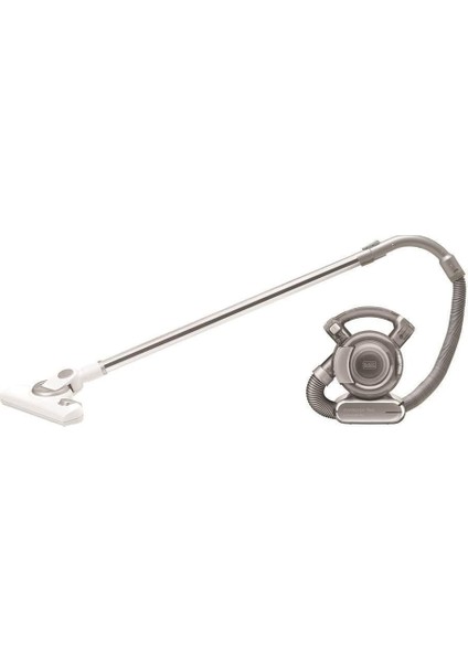 + PD1820LF-QW Esnek Hortum Siklonik Sistem Şarjlı Süpürge, Gri