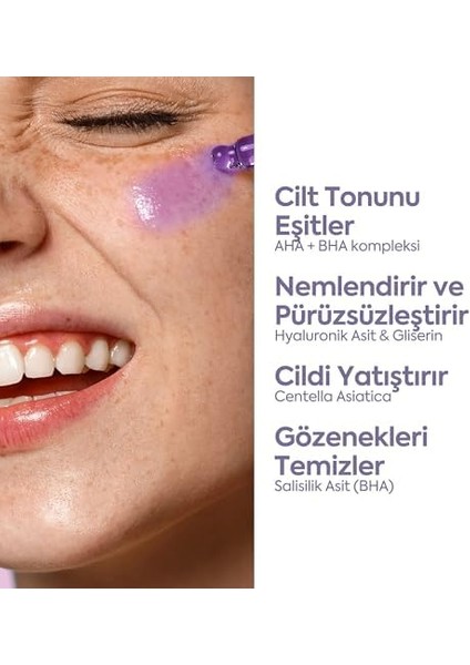 Clasycare Cilt Tonu Eşitleyici Peeling Serum – Aha Bha Eksfoliyan & Gözenek Temizleyici | Salisilik Asit & Glikolik Asit ile Aydınlatıcı, Anti-Aging Cilt Bakımı, 50 ml fiyatları