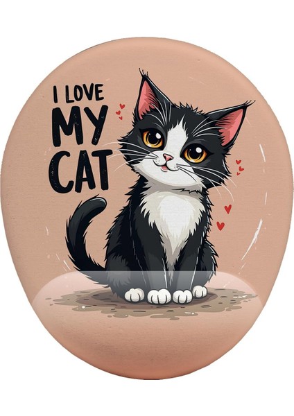 Kedimi Seviyorum Mouse Pad