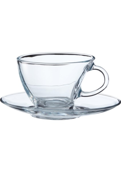 Penguen 6'li Fincan Seti, Sade, 230 Ml, 12 Parça