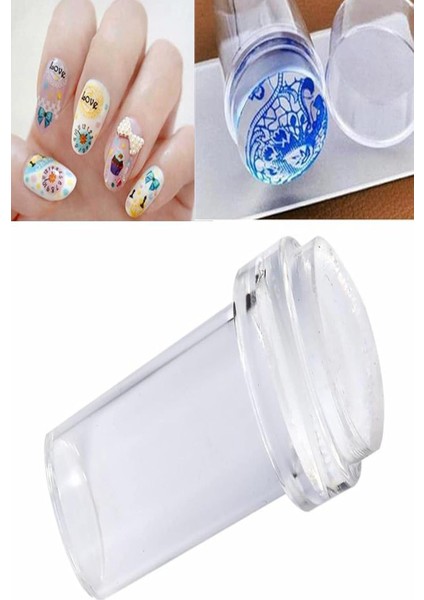 Chermik Kullanımı Kolay Stamper Baskı Seti Silikon Başlıklı Oje Dizayn Set fiyatları