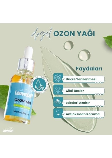 Louvreloft Ozonetherapy - Aktif Oksijen Ozon Yağı Cilt Bakım Serumu fiyatları