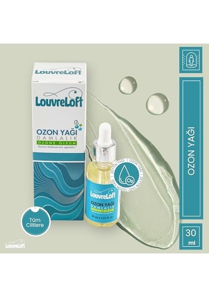 Louvreloft Ozonetherapy - Aktif Oksijen Ozon Yağı Cilt Bakım Serumu modelleri