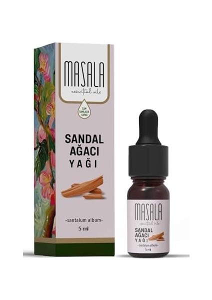 Masala Sandal Ağacı Yağı 5 Ml. (Sandalwood Essential Oil) modelleri