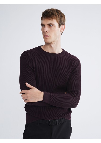 Yeni Sezon Bisiklet Yaka Erkek Triko Kazak