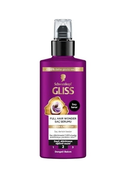 Gliss Full Hair Wonder Saç Serumu 100 ml fiyatları