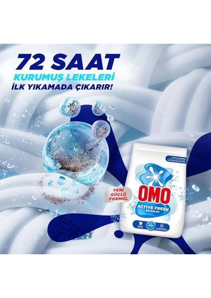 Omo Active Fresh Beyazlar Toz Deterjanı 5.5 kg fiyatları