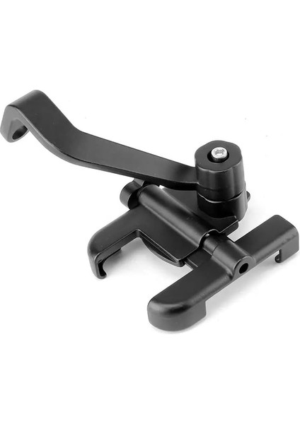 Alüminyum Bisiklet ve Scooter Telefon Tutucu, 360° Dönebilir, Ayarlanabilir, Metal Malzeme, Siyah fiyatları