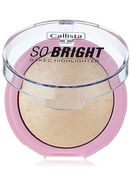 Callista So Bright Baked Highlighter Aydınlatıcı 01 Snowy Glowy Light fiyatları