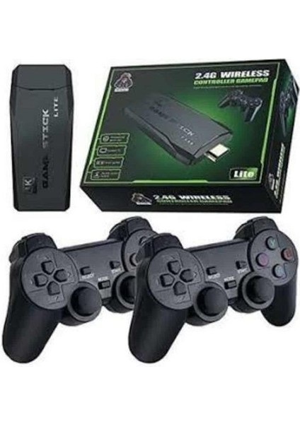 Retro Game Stick Çift Kol Kablosuz Atari Oyun Konsolu 2.4g Uyumlu - CHT1392-2044 modelleri