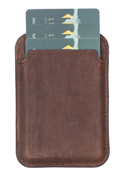 Maggy Deri Kartlık G2 Kahverengi