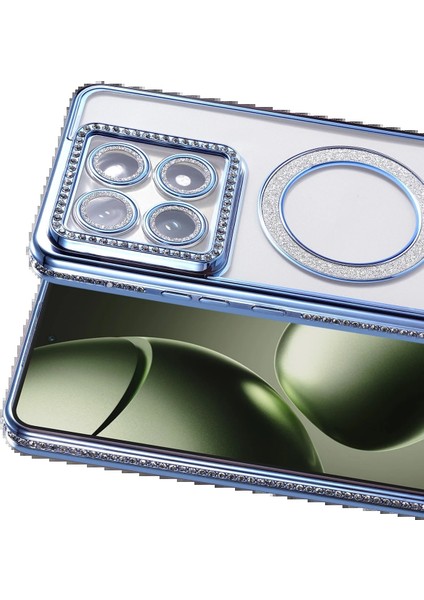 Xiaomi Mi 14T Pro Joke Simli Magneticsafe Kılıf - MAVI-(5796) - M649R601-K48649 fiyatları