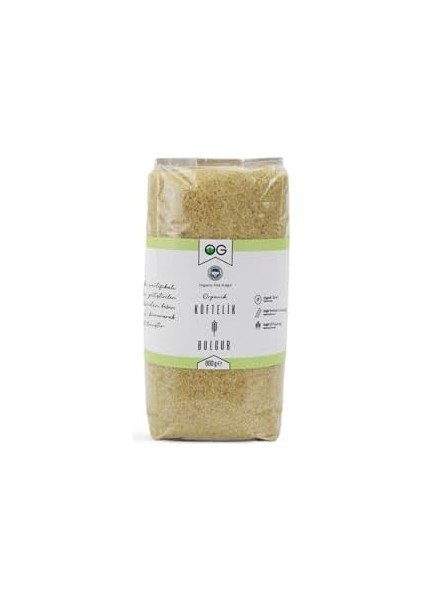 Og Organik Köftelik Bulgur 800 gr