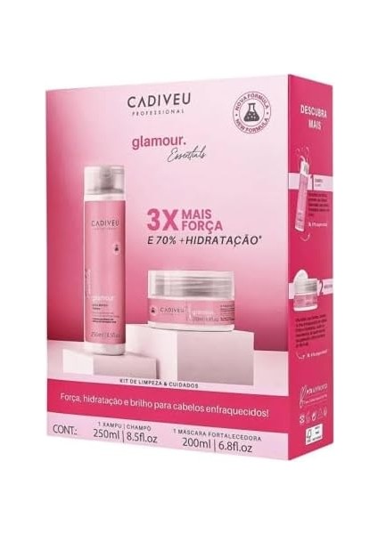 Cadıveu Professıonal Essentials Glamour Homecare Kit fiyatları