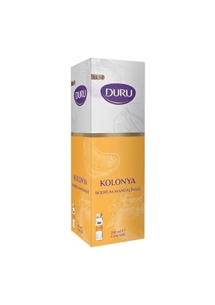 Duru Bodrum Mandalinasi Kolonya Cam Şişe 200 ml