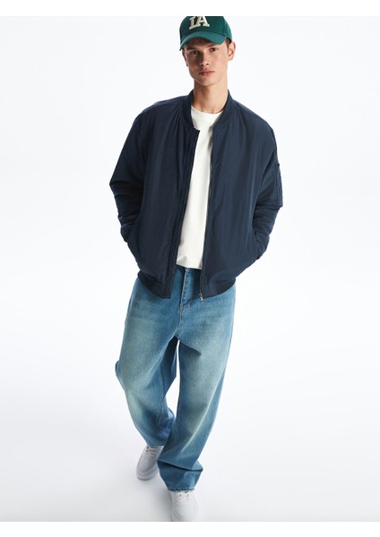 Yeni Sezon Standart Kalıp Kolej Yaka Erkek Bomber Mont fiyatları