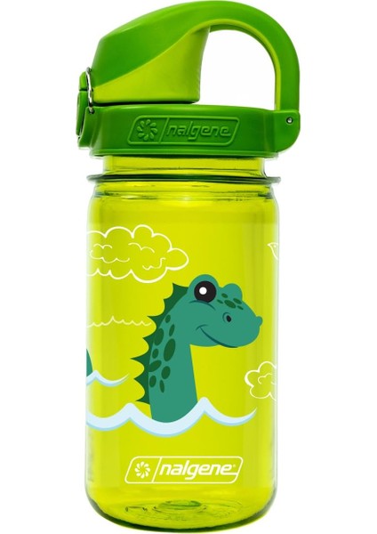 Sustain Tritan Bpa Içermeyen Çocuk Su Şişesi,%50 Plastik Atıktan, Sızdırmaz, Uzun Ömürlü, Bpa Içermez, Karabina Dostu, Tekrar Kullanılabilir, 340 Ml, Nessie