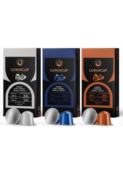 Luwacof Signature Kapsül Kahve 10'lu (Nespresso Uyumlu)
