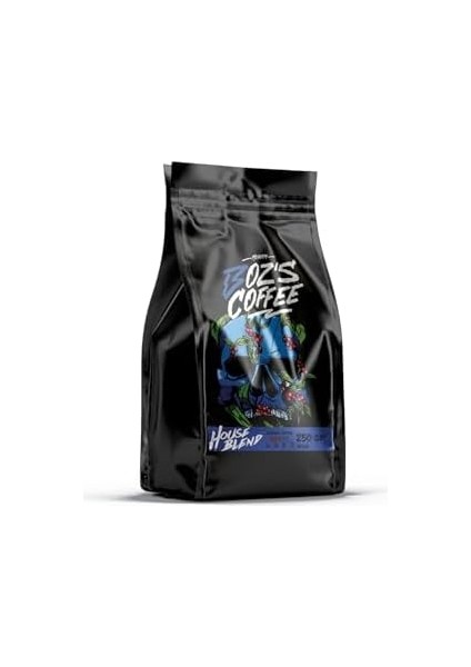 Meryem Boz's Coffee House Blend Öğütülmüş Filtre Kahve, Orta Kavrulmuş, Yumuşak Içim, Turunçgil ve Tatlı Tonları, 250 G