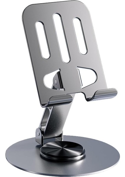 Katlanabilir Masaüstü Telefon Tutucu Tablet 360 Derece Dönen Ayarlanabilir