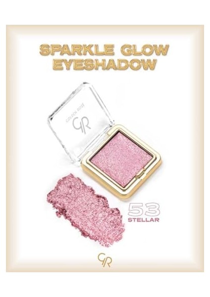 Golden Rose Sparkle Glow Eyeshadow No:53 Stellar - Işıltılı Göz Farı fiyatları