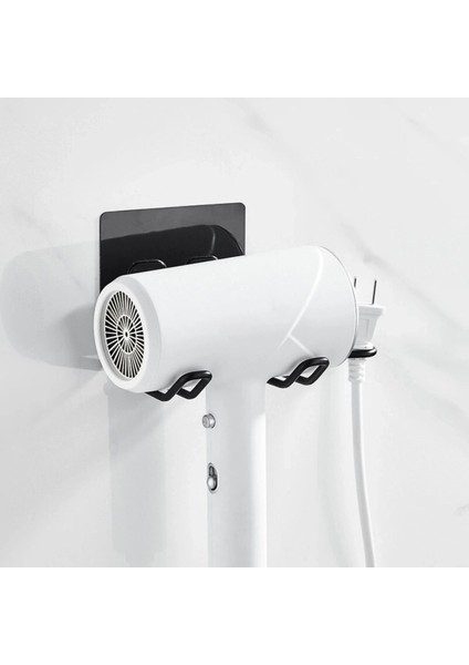 Fön Makine Askısı Siyah Yapışkanlı Fön Makine Tutucu fiyatları