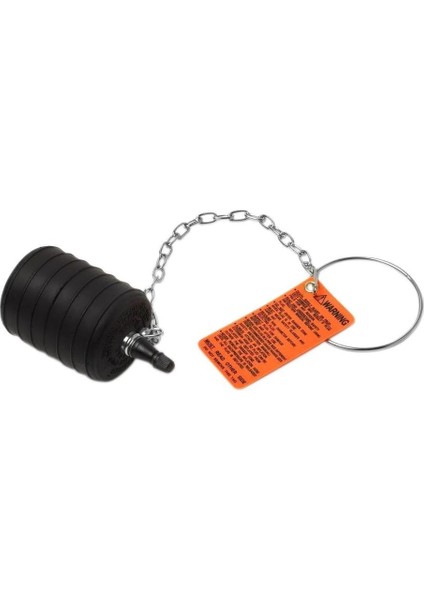 270032 Test Topu 3 Inç Fiş, Siyah