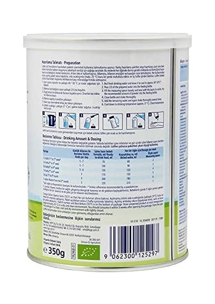 Hipp 1 Organik Combiotic Bebek Sütü 350 gr 1 Paket(1 x 350 G) fiyatları