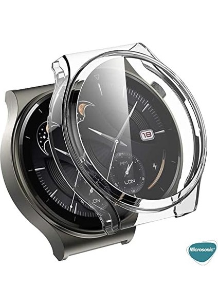 Gt5 Pro 46MM Kılıf 360 Full Round Soft Silicone Şeffaf [ Gt5 Pro 46MM ile Uyumlu Kılıf - Şeffaf] fiyatları