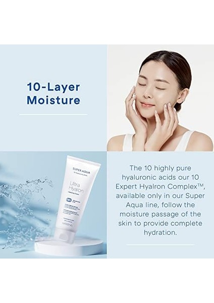 Mıssha 10 Farklı Hyalüronik Asit Içeren Makyaj Temizleme Kremi Super Aqua Ultra Hyalon Cleansing Cream