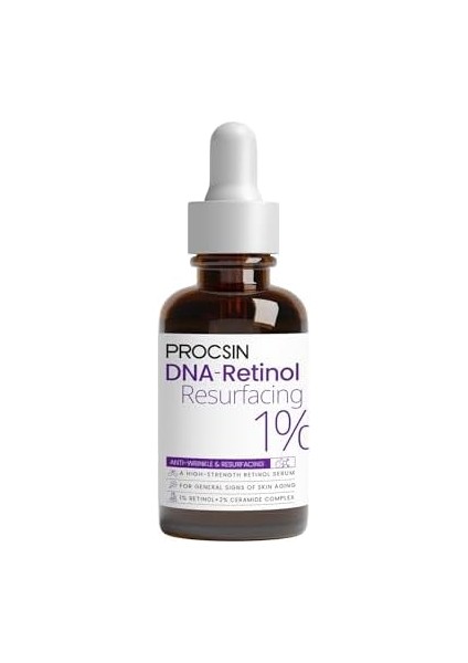 Procsın %1 Retinol & Seramide Complex Serum, Yoğun Kırışıklık Karşıtı & Cilt Yenileyici, Onarıcı & Besleyici Bakım Serumu, 30 ml fiyatları
