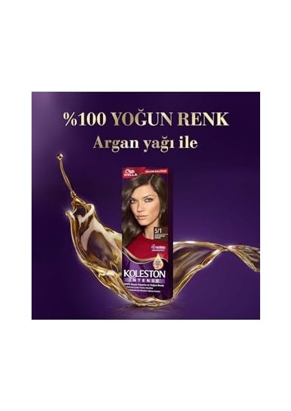 Koleston Intense 5-1 Açık Küllü Kahve Saç Boyası